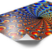 Tunel - Fraktal Art Fotodruck (Ecke)