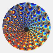 Tunel Runder Aufkleber (Vorderseite)