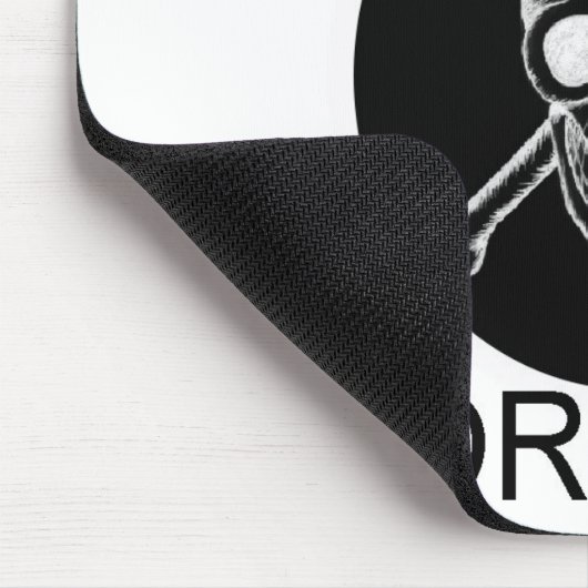 Tunen Sie es oder Die Sie den Kreisschädel Mousepad (Ecke)