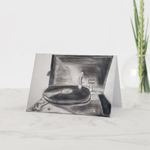 "Tunes in Time" Geburtstagskarte Karte