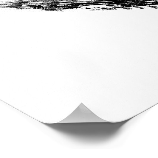 Tunes Schwanz Impression Art Poster (Ecke)