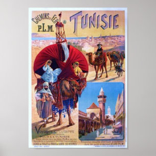 Tunesien Afrika Poster