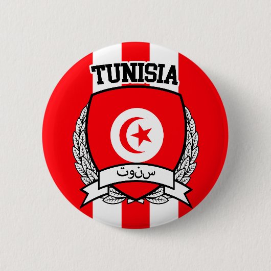Tunesien Button (Vorderseite)