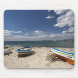 Tunesien, Cap Bon, Hammamet, Fischerboote auf Mousepad
