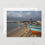 Tunesien, Cap Bon, Hammamet, Wasserfront, Postkarte (Vorne/Hinten)