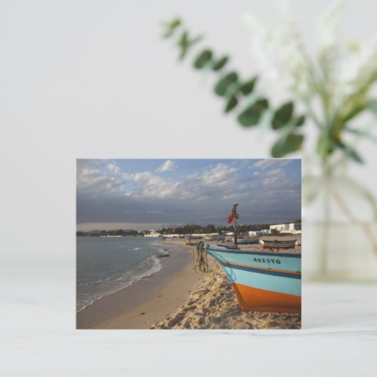 Tunesien, Cap Bon, Hammamet, Wasserfront, Postkarte (Stehend Vorderseite)