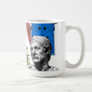 Tunesien Collage Sticker Design Tunesische Kultu Kaffeetasse