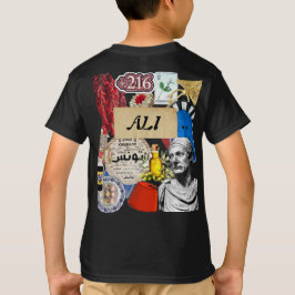 Tunesien Collage Sticker Design | Tunesische Kultu T-Shirt