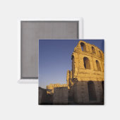 Tunesien, El Jem. Ruinen eines römischen Magnet (Vorderseite/Rückseite)