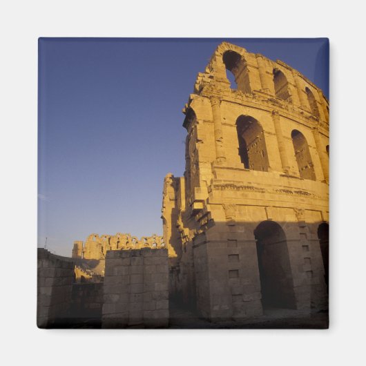 Tunesien, El Jem. Ruinen eines römischen Magnet (Vorne)