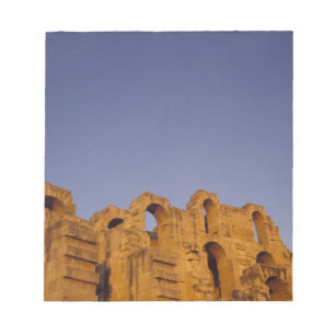 Tunesien, El Jem. Ruinen eines römischen Notizblock