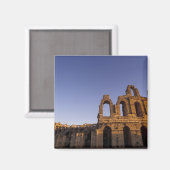 Tunesien, El Jem. Ruinen eines Römischen Reiches 2 Magnet (Vorderseite/Rückseite)