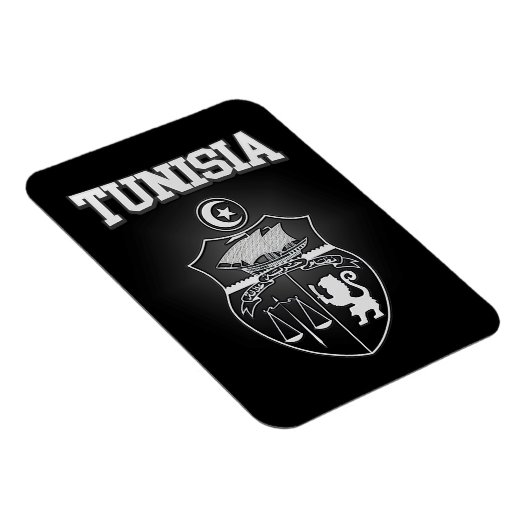 Tunesien-Emblem Magnet (Rechte Seite)