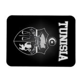 Tunesien-Emblem Magnet (Horizontal)