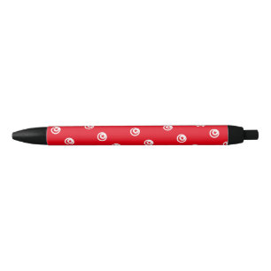 Tunesien Flag Ballpoint Pen Kugelschreiber