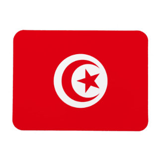 Tunesien Flag Premium Magnet