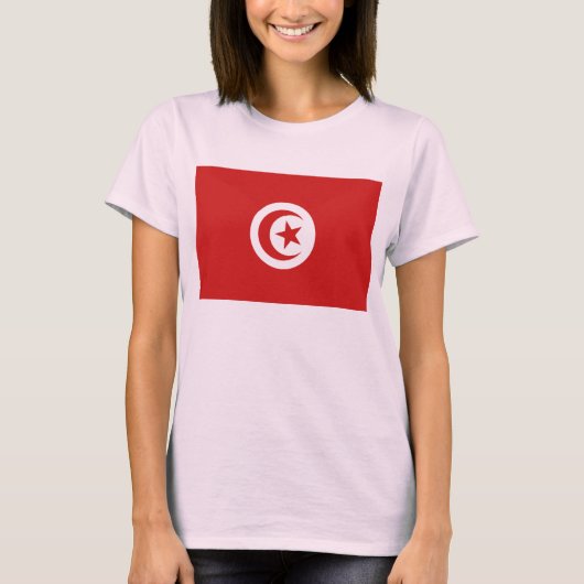 Tunesien Flag x Map T - Shirts (Vorderseite)