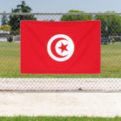 Tunesien-Flagge Banner (Insitu)