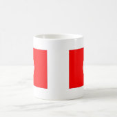 Tunesien-Flagge Kaffeetasse (Mittel)