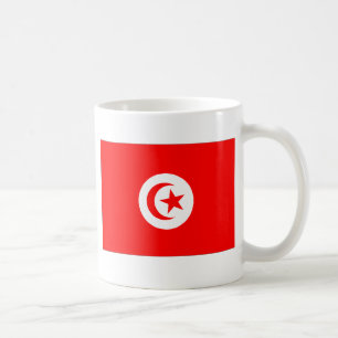 Tunesien-Flagge Kaffeetasse