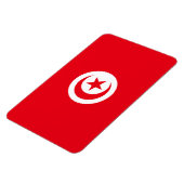 Tunesien-Flagge Magnet (Linke Seite)