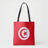 Tunesien-Flagge Tasche (Vorderseite)