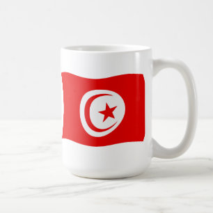 Tunesien Flagge Tasse