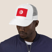 Tunesien-Flagge Truckerkappe (Beispiel)