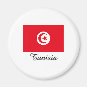 Tunesien-Flaggen-Entwurf Magnet