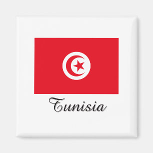 Tunesien-Flaggen-Entwurf Magnet