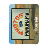 Tunesien - Foto aus der Ferne Magnet (Vertikal)