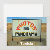 Tunesien Foto-Stopp-Card (Vorne/Hinten)
