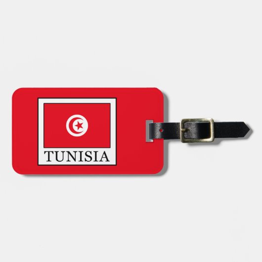 Tunesien Gepäckanhänger (Vorderseite horizontal)