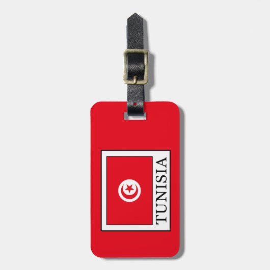 Tunesien Gepäckanhänger (Vorderseite vertikal)