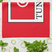 Tunesien Geschirrtuch (Gefaltet)