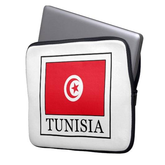Tunesien Laptopschutzhülle (Vorderseite Links)
