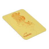 Tunesien Magnet (Rechte Seite)