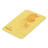 Tunesien Magnet (Linke Seite)