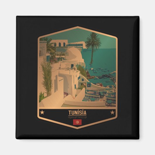 Tunesien Magnet (Vorne)