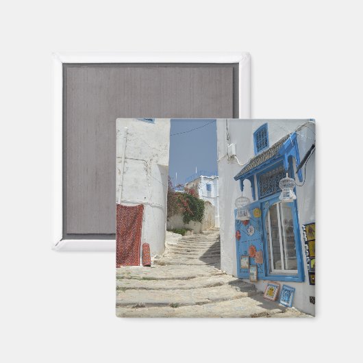 Tunesien Magnet (Vorderseite/Rückseite)