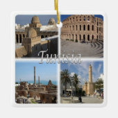 TUNESIEN, Mosaik, Afrika, Keramikornament (Vorderseite)