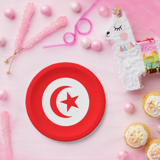 Tunesien Pappteller (Party)
