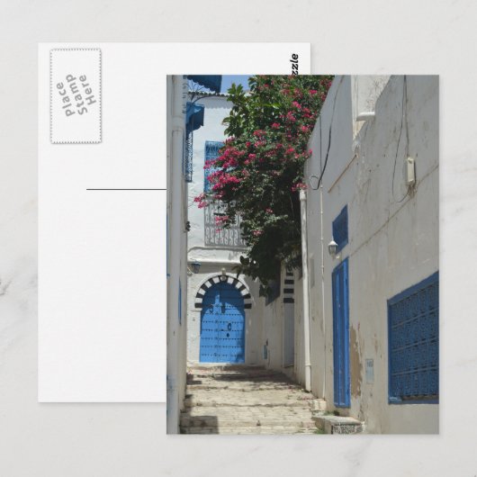 Tunesien Postkarte (Vorne/Hinten)