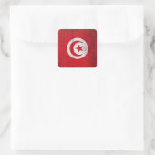 Tunesien Quadratischer Aufkleber (Tasche)