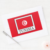 Tunesien Rechteckiger Aufkleber (Umschlag)