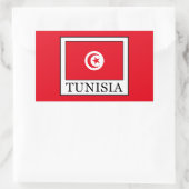 Tunesien Rechteckiger Aufkleber (Tasche)