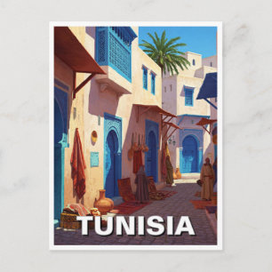 Tunesien Reisen Postkarte