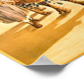 Tunesien-Reiseplakat Poster (Ecke)