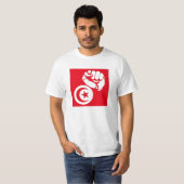 Tunesien-Revolution T-Shirt (Vorne ganz)
