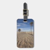 Tunesien, Sahara-Wüste, Douz, Great Dune, Morgengr Gepäckanhänger (Vorderseite vertikal)